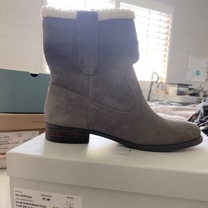 Sole Society Verona Suede Boots Size 8.5